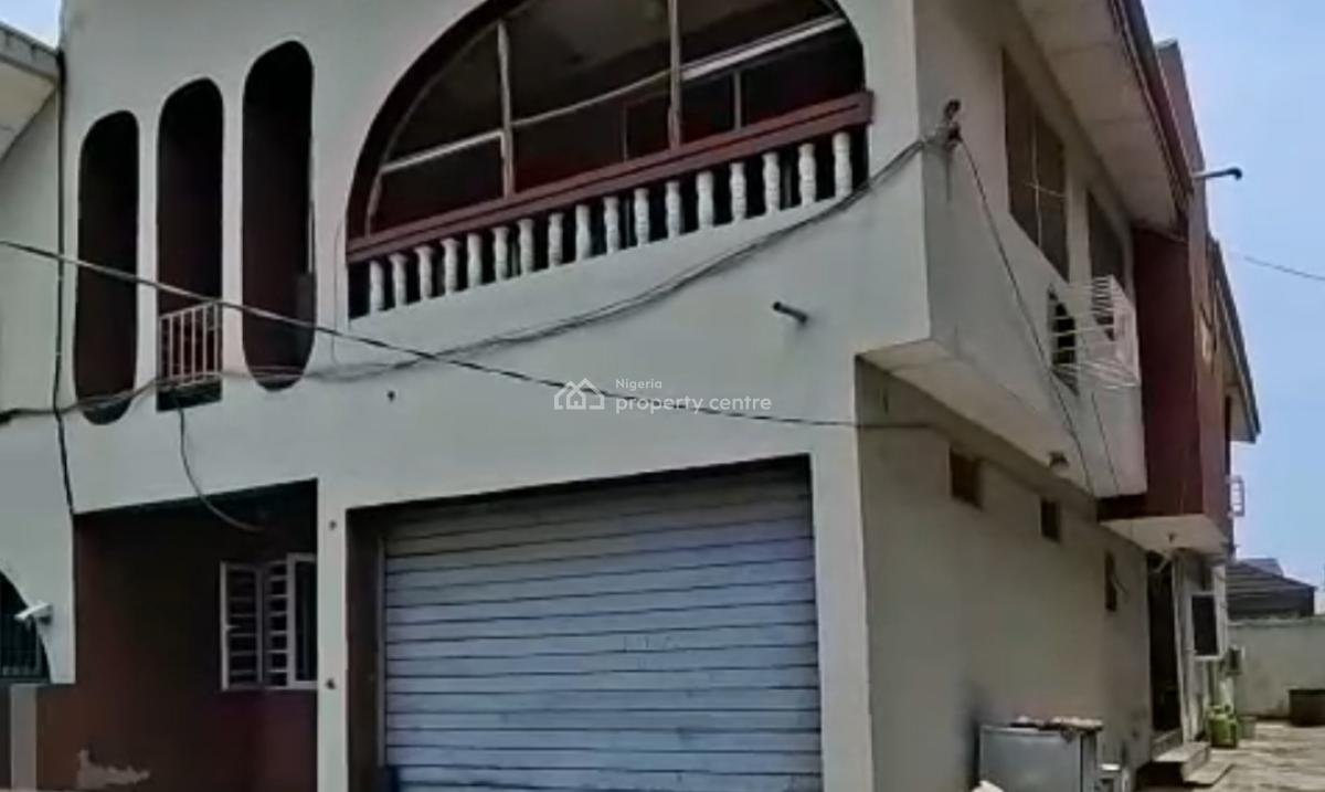 Clean & Lovely Block of 4flats in a Secured Environment, Off Dr Fasheun St., Century, Off Ago Palace Way, Okota, Isolo, Lagos, Block of Flats for Sale