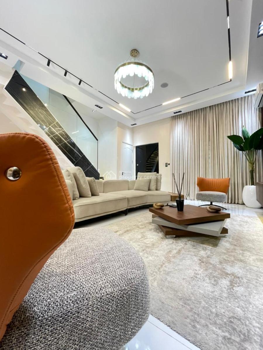 Luxurious and Automated 4bedroom Apartment with Housekeeping, Ps5,pool,en-suite Rooms and Snooker, Ikate, Lekki, Lagos, Flat / Apartment Short Let