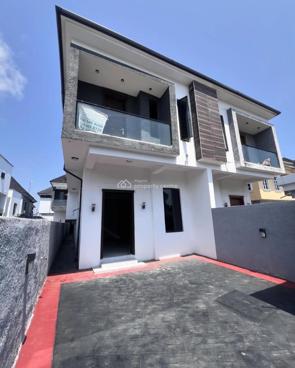 4 Bedroom Semi Detached, Chevron, Lekki, Lagos, House for Sale