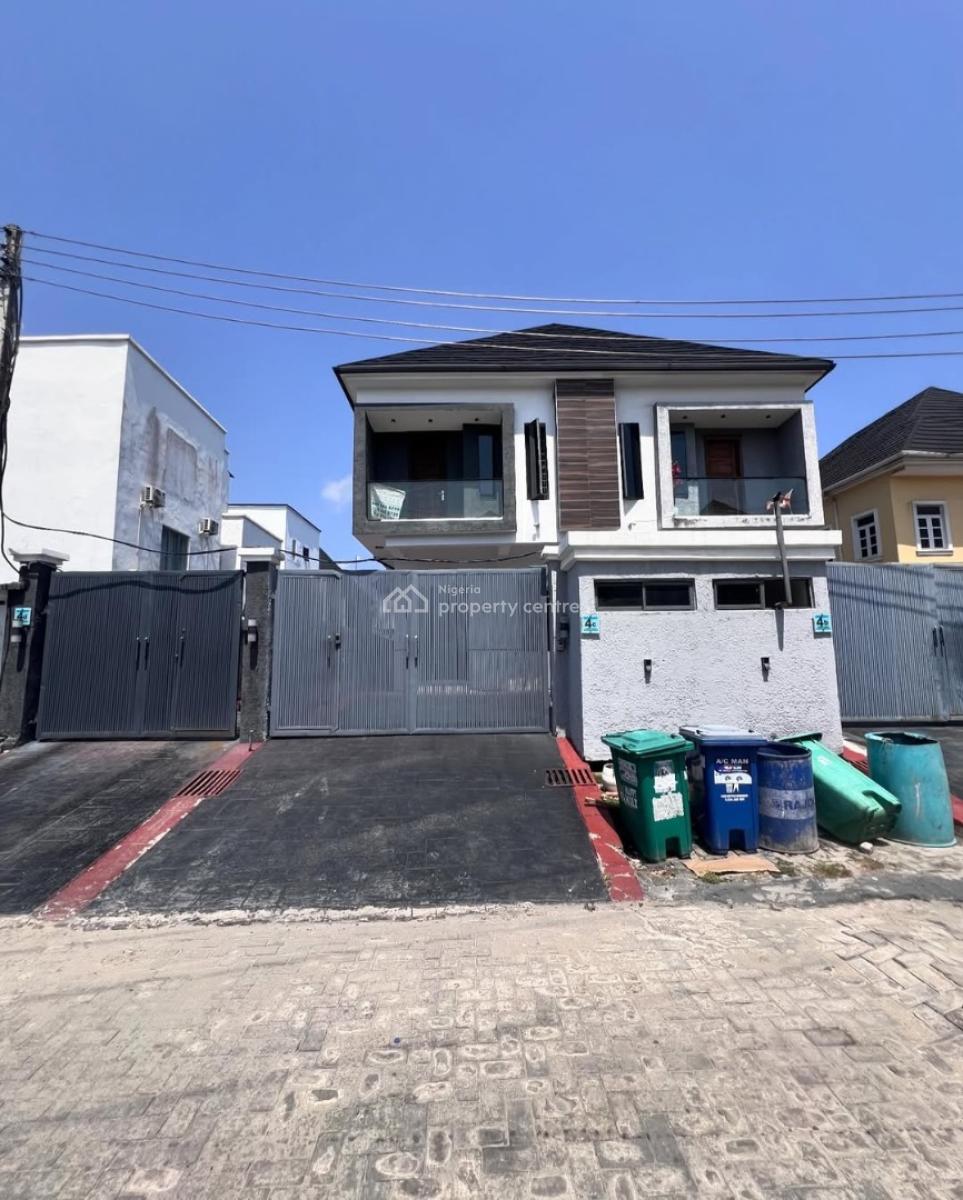 4 Bedroom Semi Detached, Chevron, Lekki, Lagos, House for Sale
