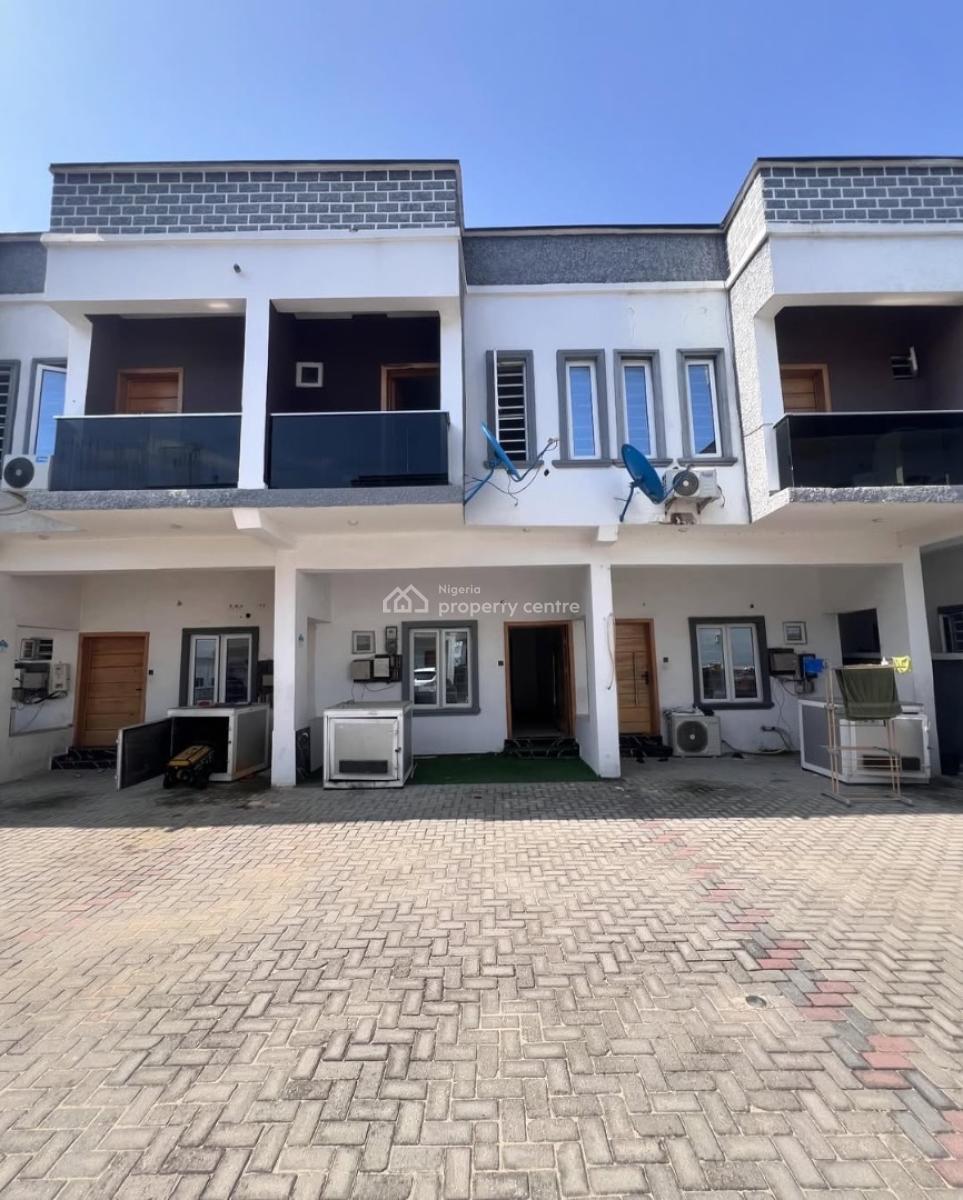 3 Bedroom Terrace Duplex, Chevron, Lekki, Lagos, Terraced Duplex for Sale