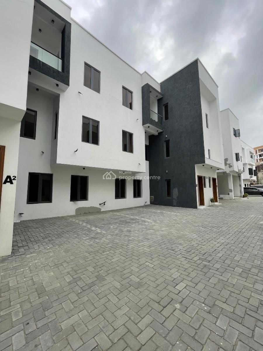 Exclusive 4 Bedroom Terraced Duplex with Bq, Lekki Phase 1, Lekki, Lagos, Terraced Duplex for Sale