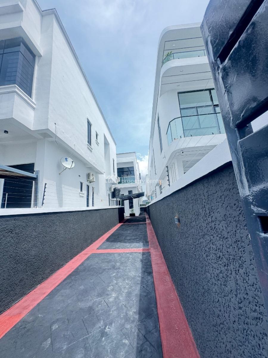 Brand New 4 Bedroom Duplex Terrace Very Spacious Self Compound, Orchid Road Lekki, Lekki, Lagos, Terraced Duplex for Rent