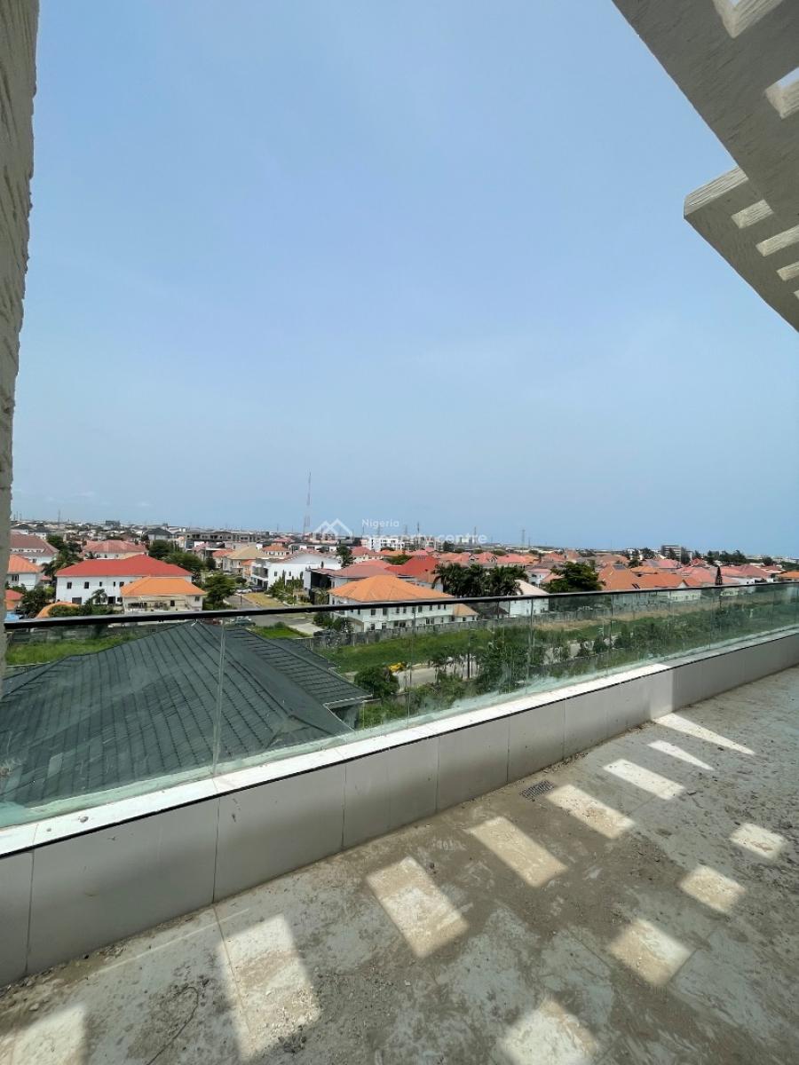 Amazing Well Finished 4 Bedroom Penthouse with City View, Spar Road, Lekki, Lagos, Block of Flats for Sale