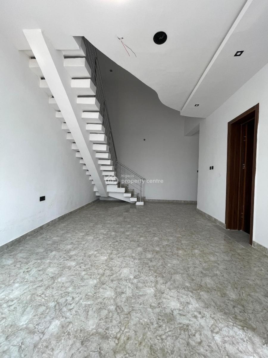 Meticulously Crafted 4 Bedroom Terrace Duplex with Bq and Pool, Ikate, Lekki, Lagos, Terraced Duplex for Sale