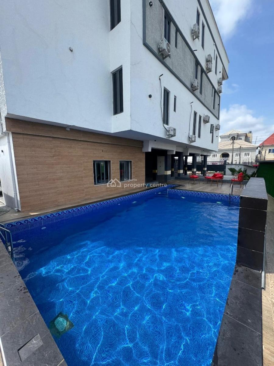 Newly Built 2 Bed Apartment with Pool and Gym Suitable for Investments, Ikate, Lekki, Lagos, Flat / Apartment for Sale