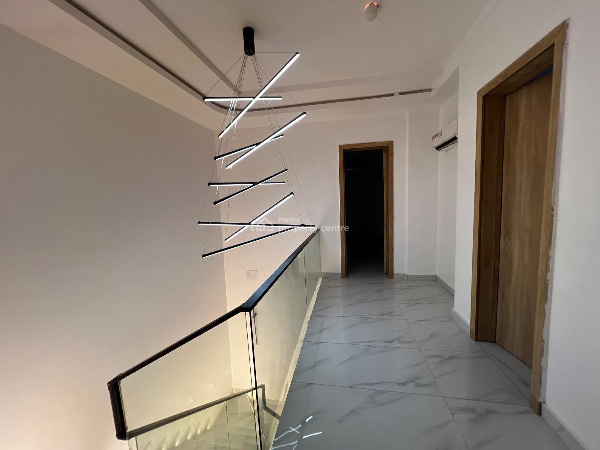 Newly Built 4bedroom Terrace House with a Room Bq, Lekki Phase 1, Lekki, Lagos, Terraced Duplex for Rent