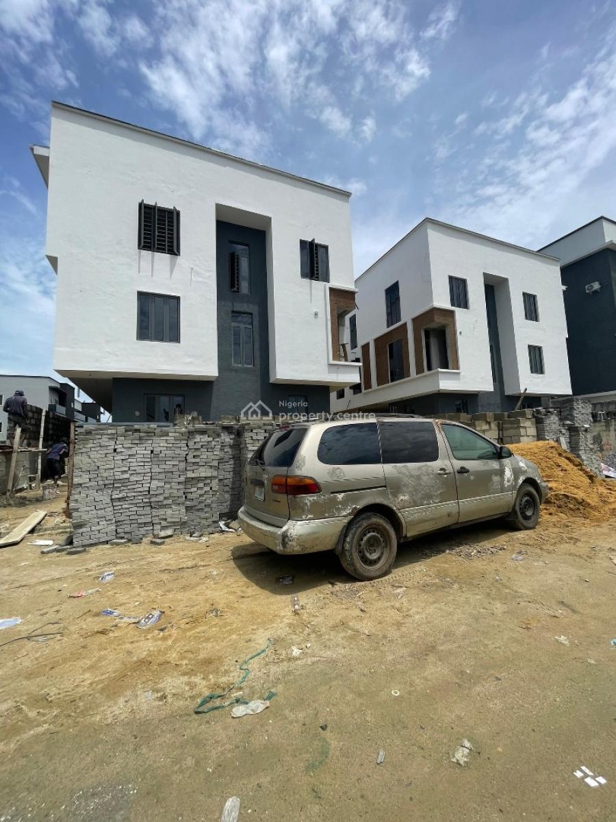 Tastefully Built 4 Bedroom Terraced Duplex in Prime Location, Ikate, Lekki, Lagos, Terraced Duplex for Sale