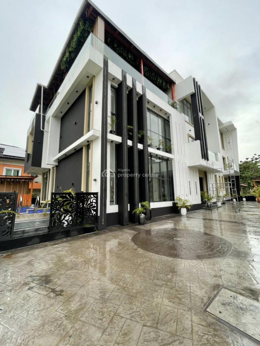Magnificent 6 Bed Fully Detached Duplex with Pool, Patio, Cinema, Gym, Ikate, Lekki, Lagos, Detached Duplex for Sale