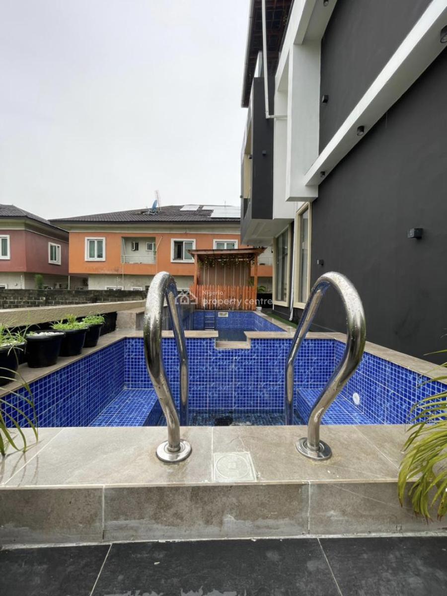 Magnificent 6 Bed Fully Detached Duplex with Pool, Patio, Cinema, Gym, Ikate, Lekki, Lagos, Detached Duplex for Sale