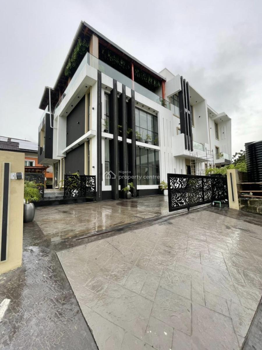 Magnificent 6 Bed Fully Detached Duplex with Pool, Patio, Cinema, Gym, Ikate, Lekki, Lagos, Detached Duplex for Sale