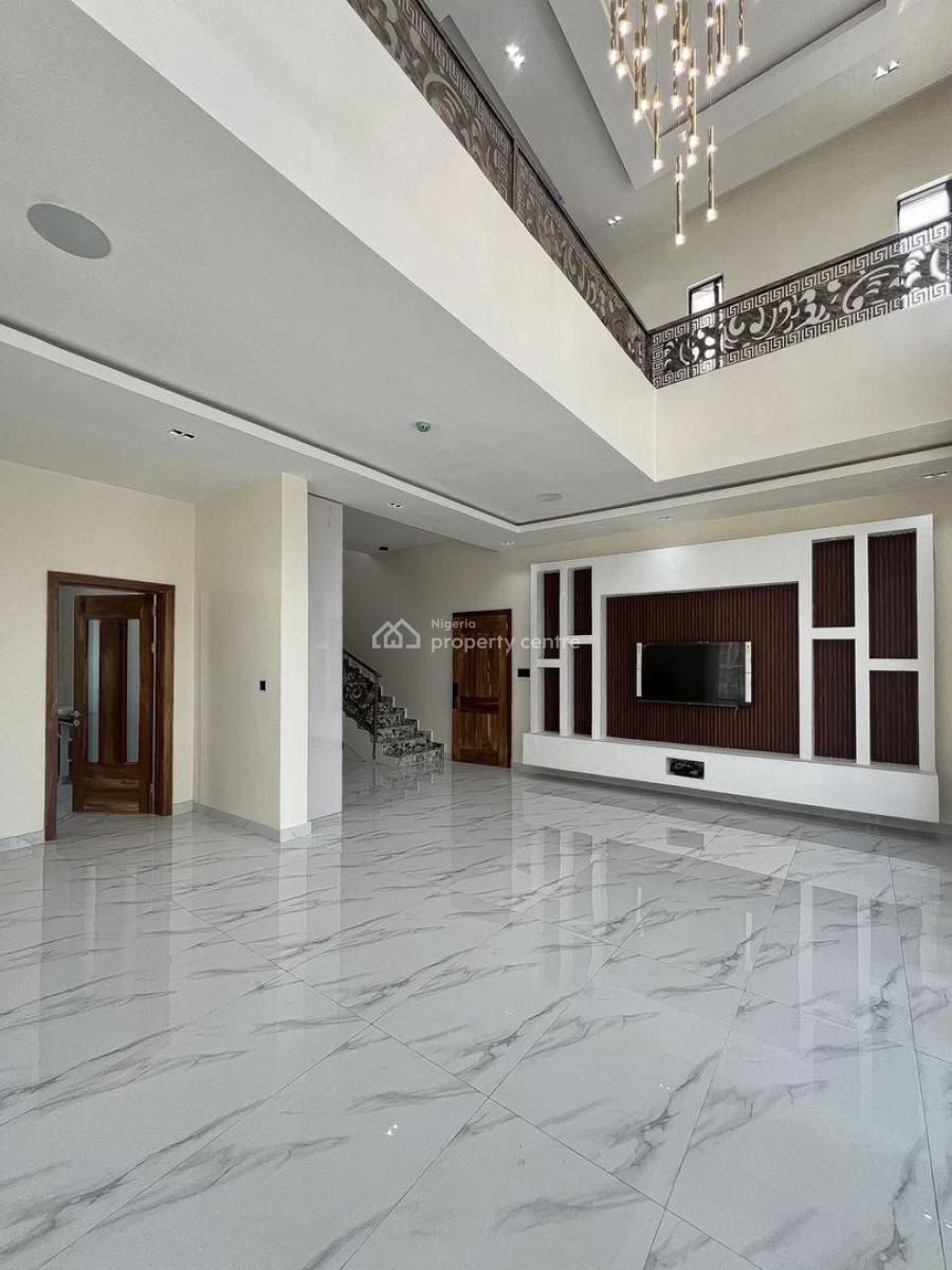 5 Bedroom Fully Detached Duplex with Pool, Cinema, Gym, Bq. Rooftop, Ikate, Lekki, Lagos, Detached Duplex for Sale