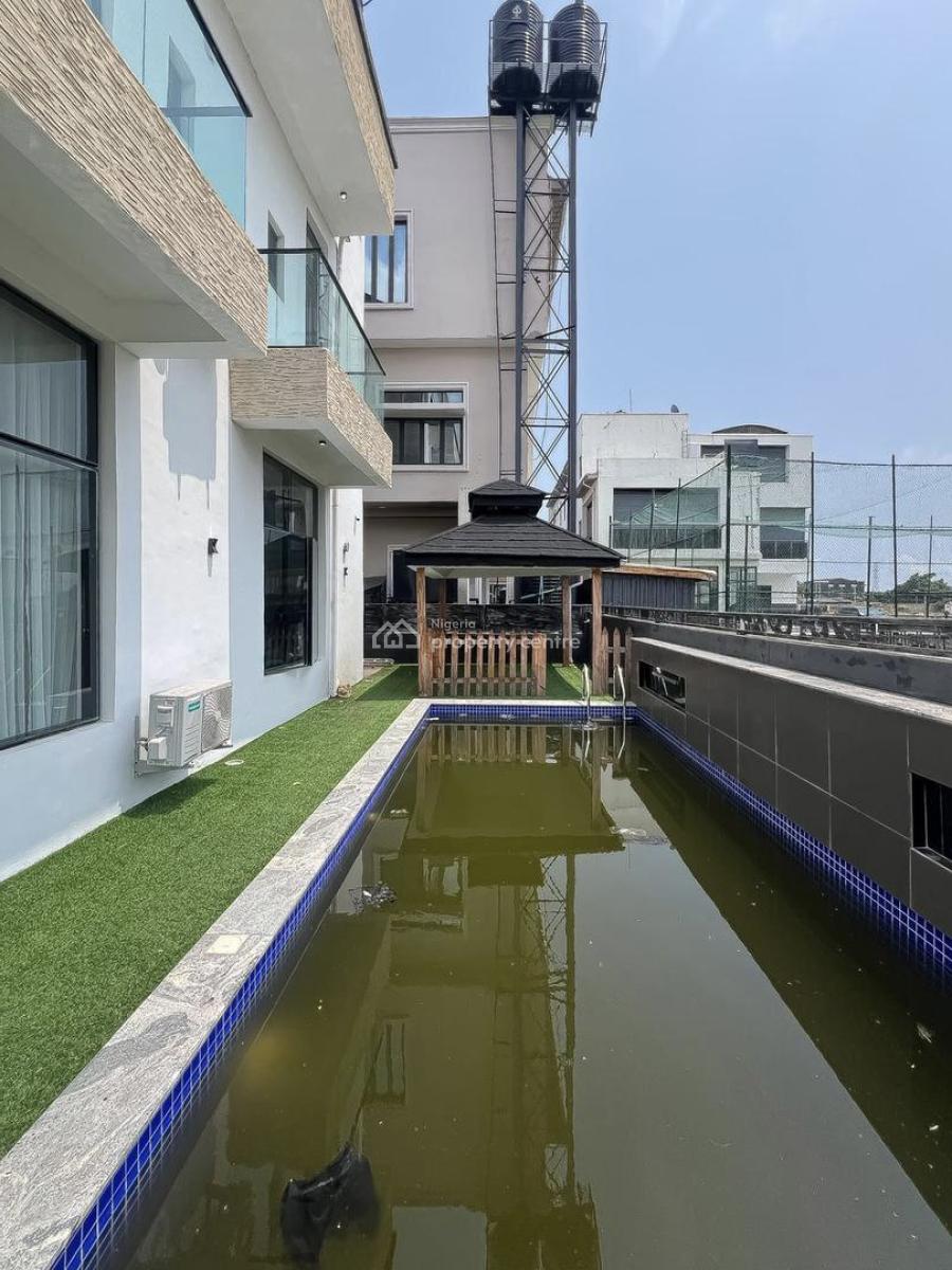 5 Bedroom Fully Detached Duplex with Pool, Cinema, Gym, Bq. Rooftop, Ikate, Lekki, Lagos, Detached Duplex for Sale