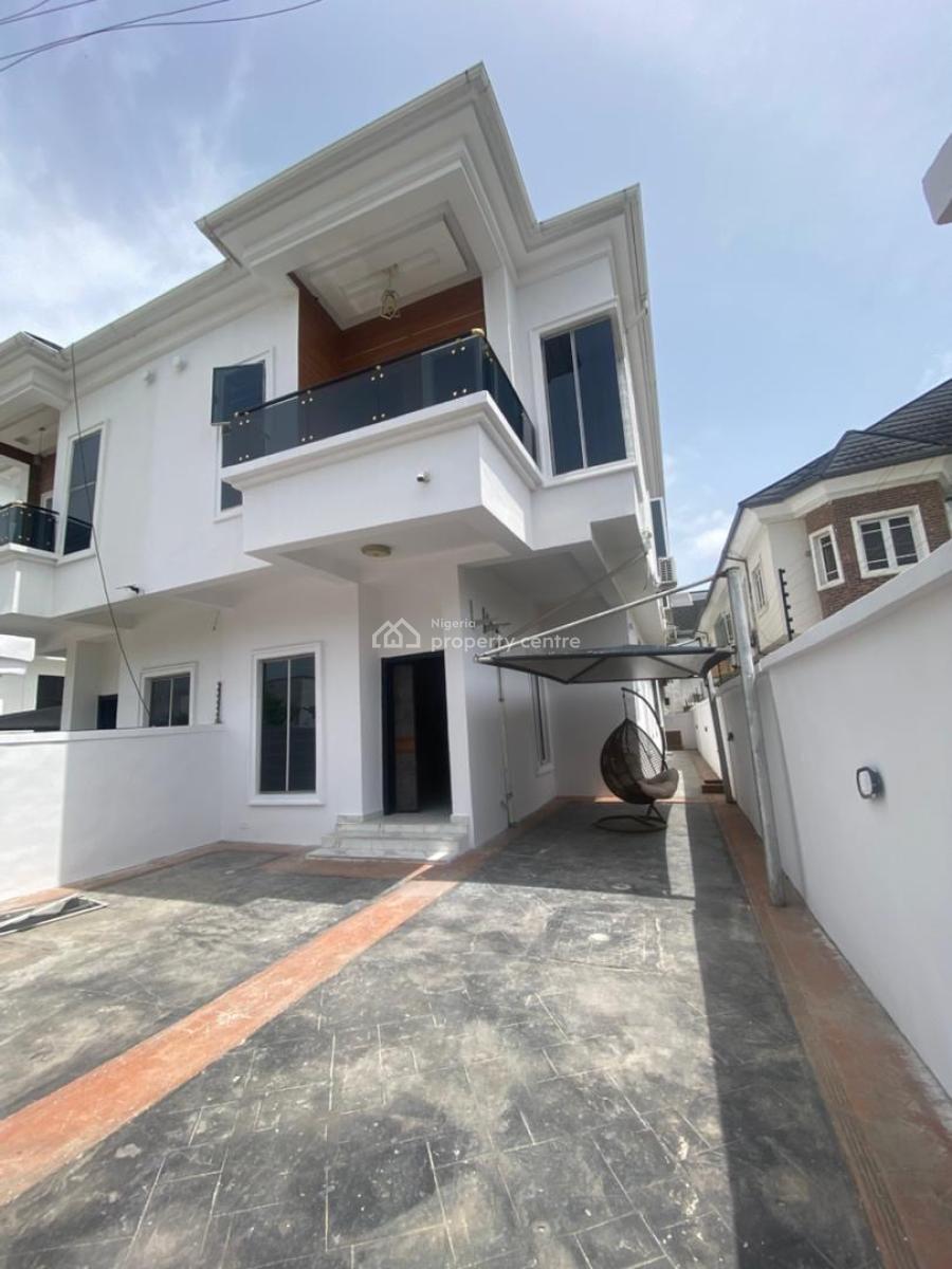 Luxury 4 Bedroom Semi Detached Duplex with Bq, Oral Estate, Lekki, Lagos, Semi-detached Duplex for Rent