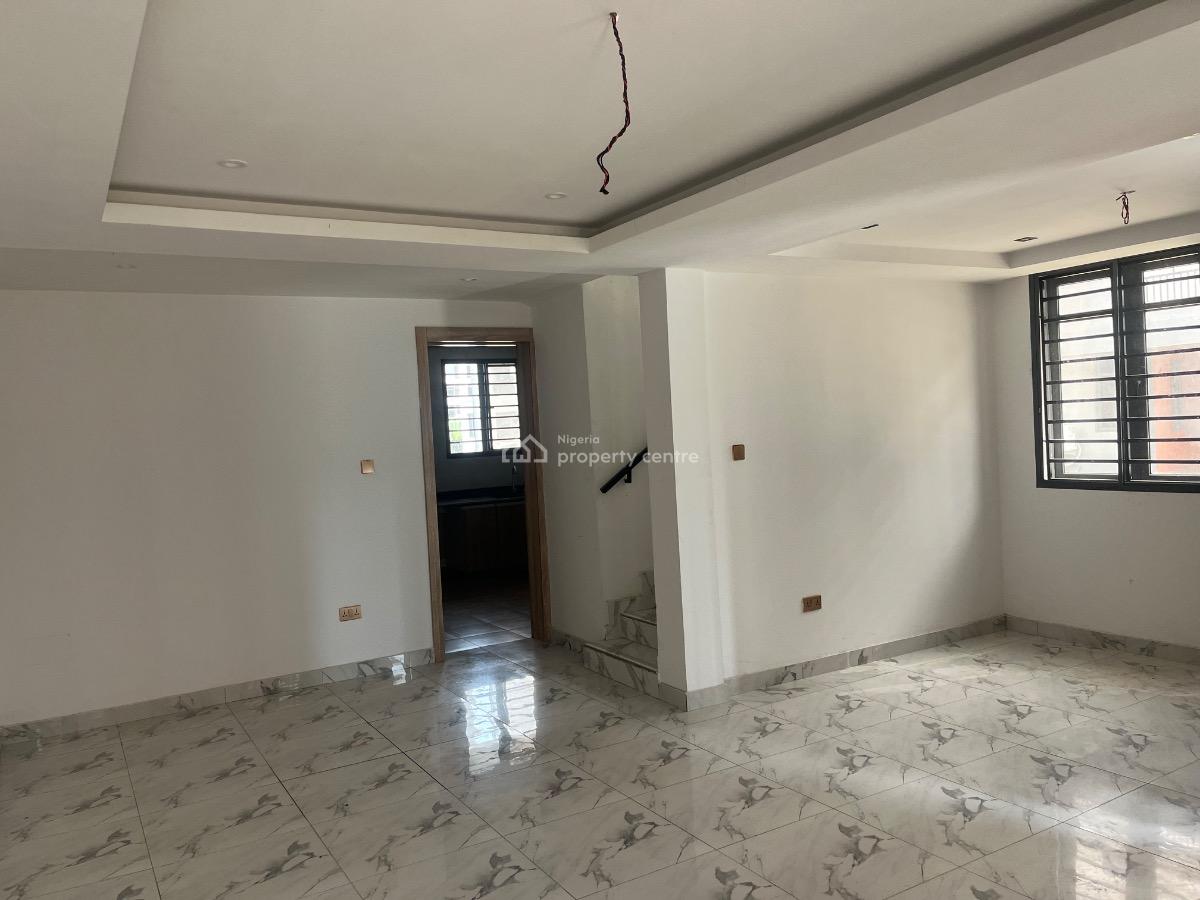 Serviced and Newly Built 5 Bedrooms Semi Detached House with a Bq, Ikate, Lekki, Lagos, House for Rent