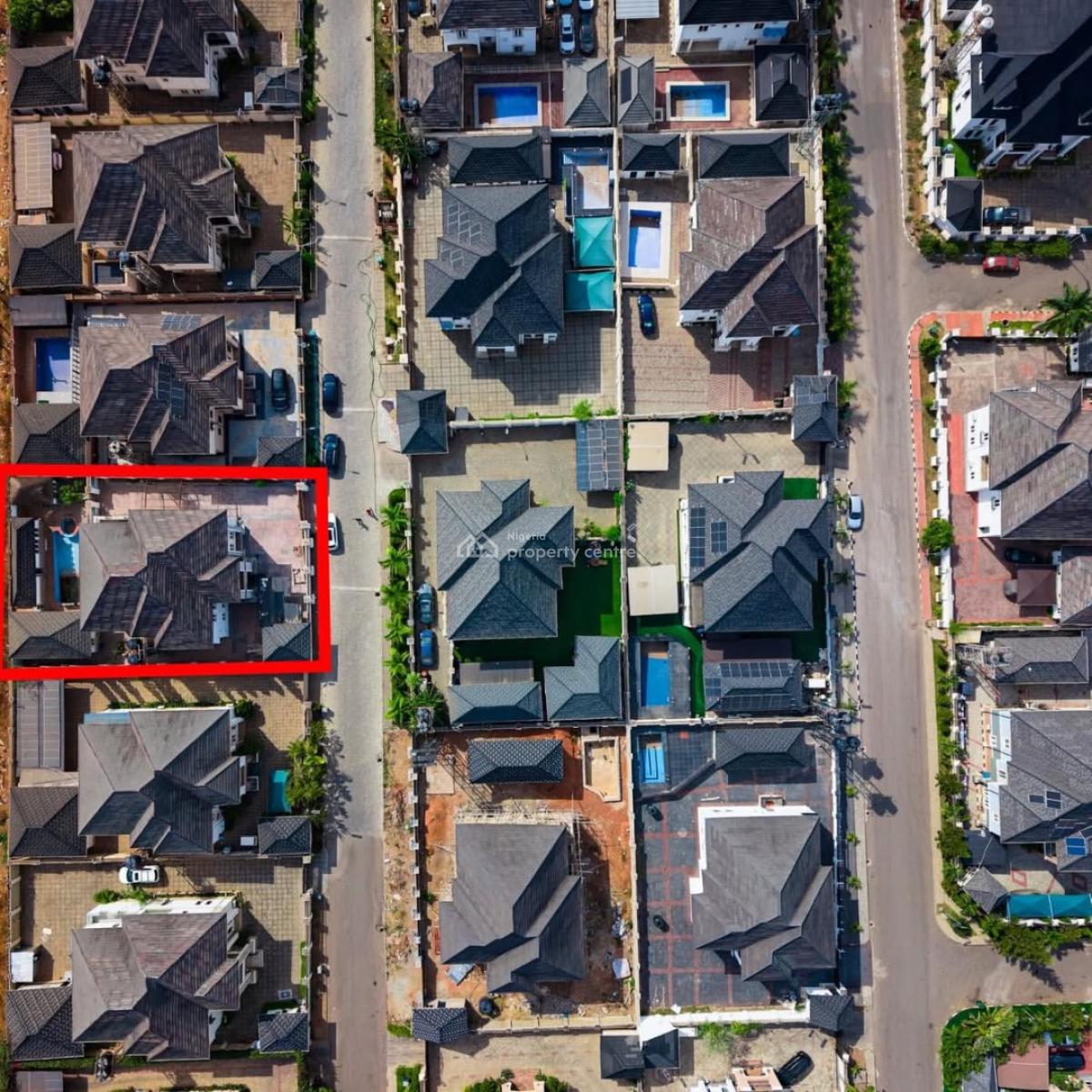 4 Bedroom Detached Duplex, 2 Rooms Bq, Efab Metropolis Estate, Karsana, Abuja, Detached Duplex for Sale