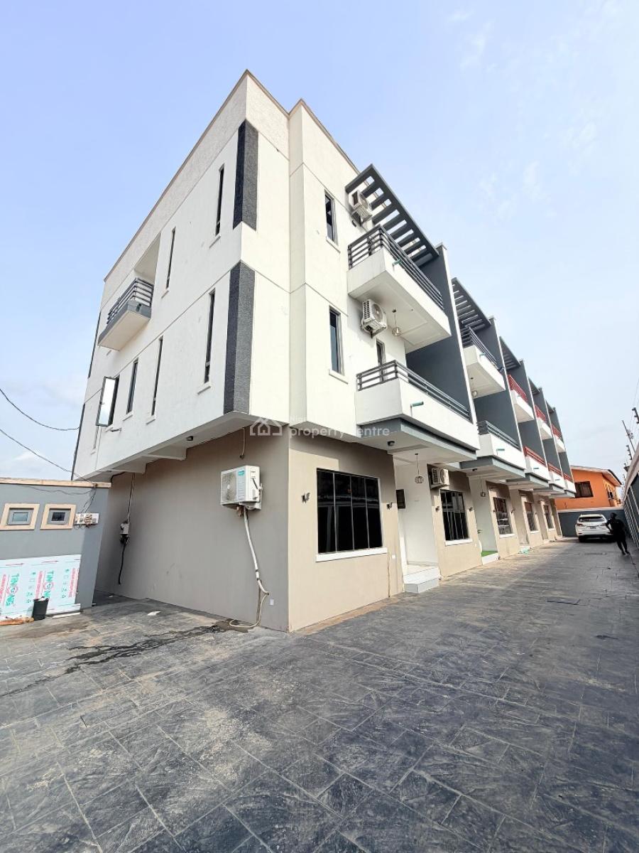 Exquisitely Built 4 Bedroom Terrace Duplex with Bq, Olowora, Magodo, Lagos, Terraced Duplex for Sale