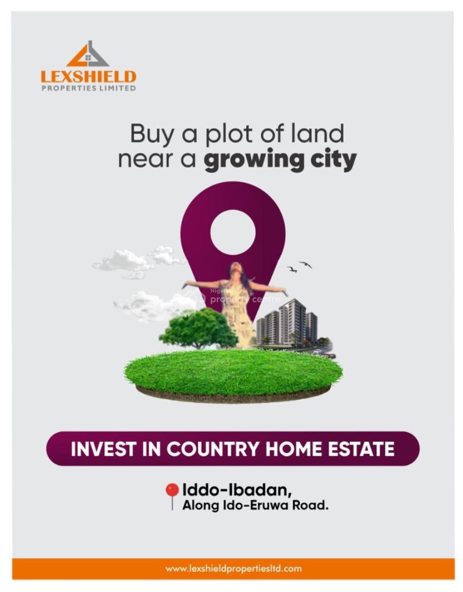 Affordable Prime Land in a Premium Location, Country Home Estate Iddo Along Ido Eruwa Road, Ibadan, Oyo, Residential Land for Sale