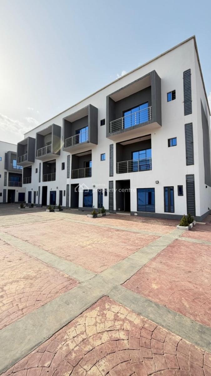 4 Bedroom Terrace Duplex Without Bq, Gaduwa, Abuja, Terraced Duplex for Rent