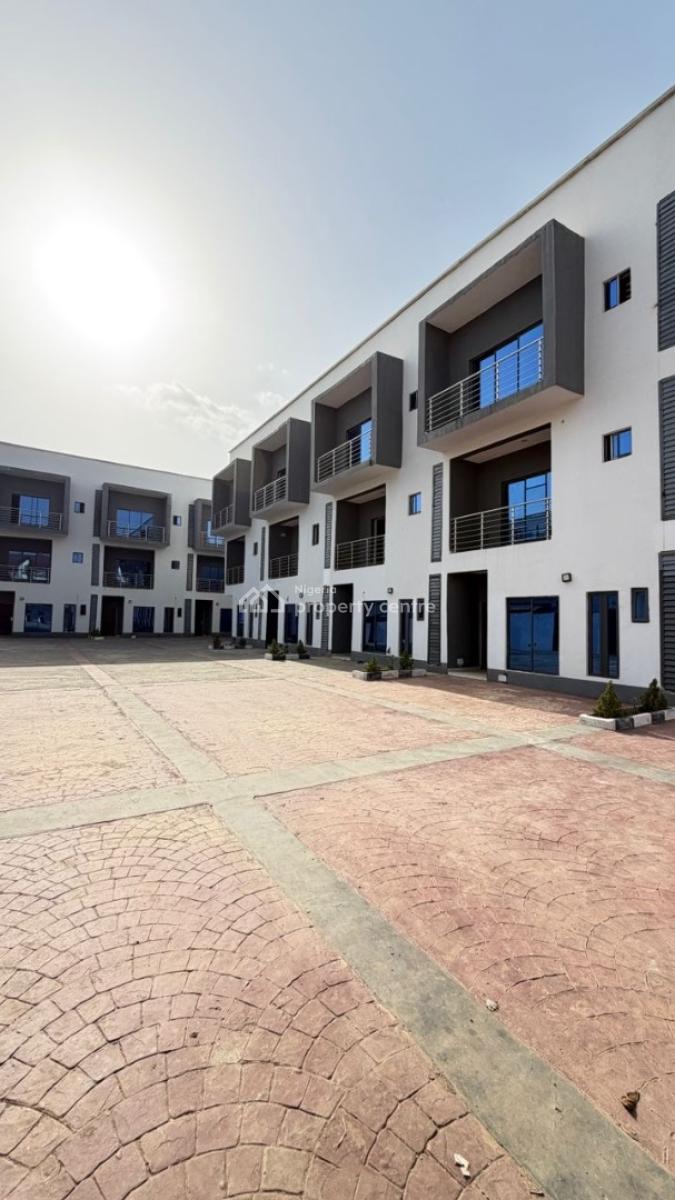 4 Bedroom Terrace Duplex Without Bq, Gaduwa, Abuja, Terraced Duplex for Rent