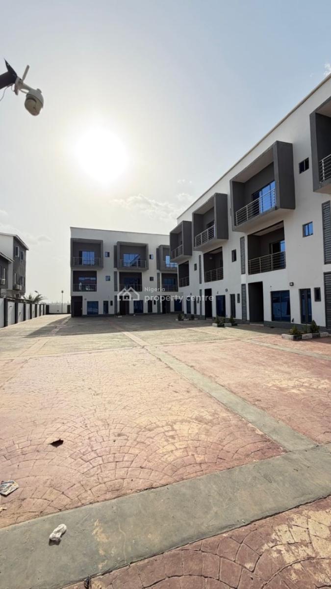 4 Bedroom Terrace Duplex Without Bq, Gaduwa, Abuja, Terraced Duplex for Rent