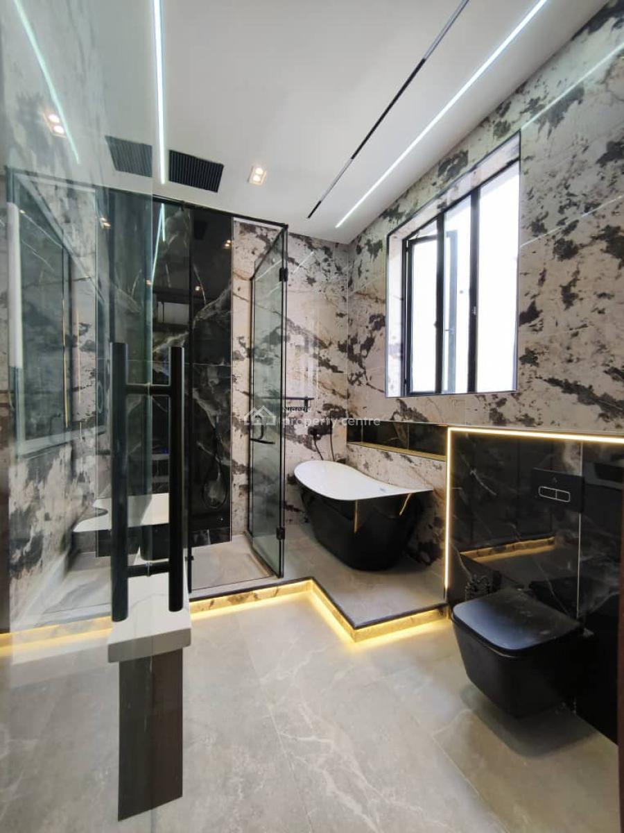 Luxurious 5 Bedroom Fully Detached Plus Bq and Swimming Pool., Chevron, Lekki, Lagos, Detached Duplex for Sale