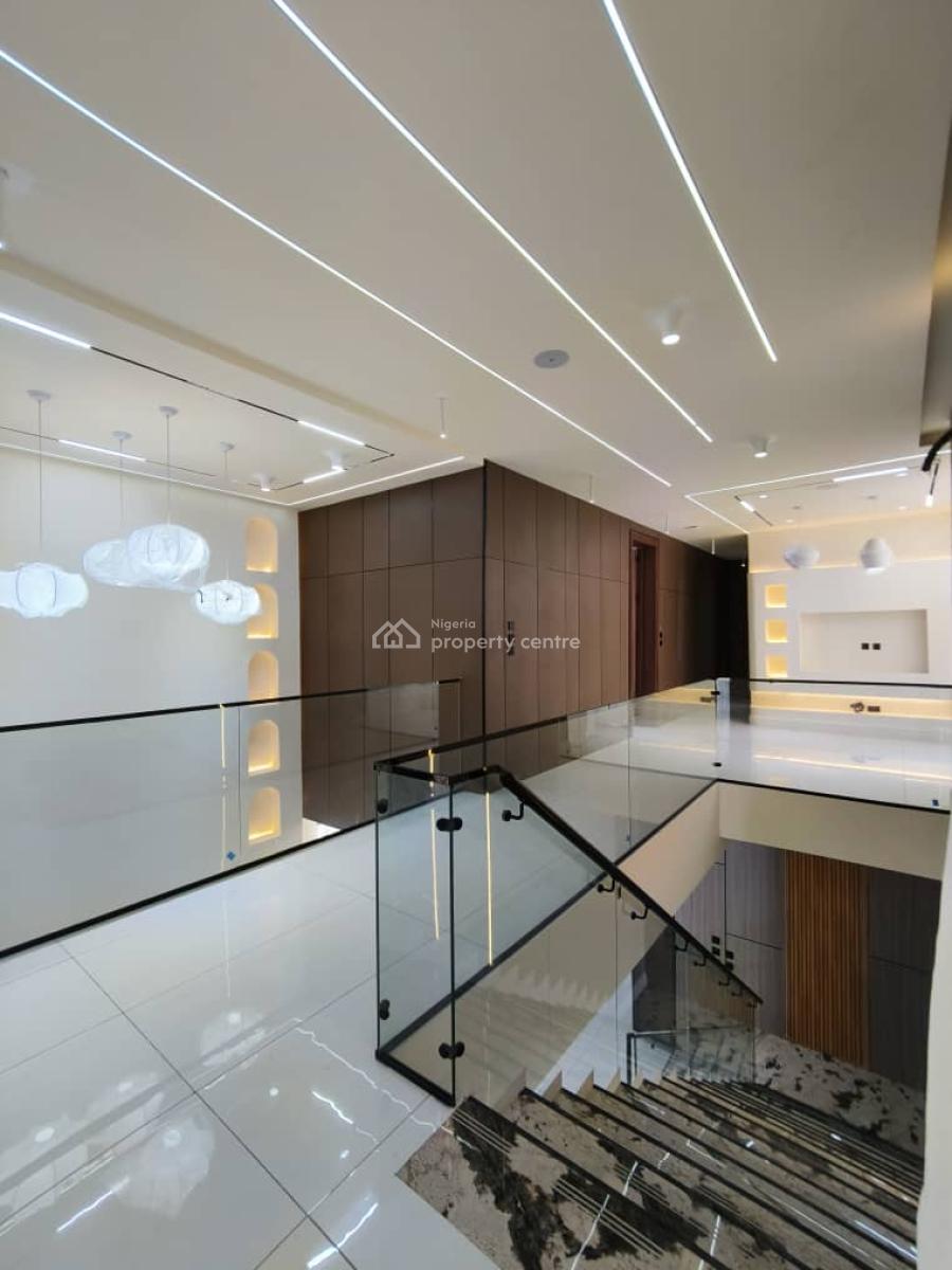 Luxurious 5 Bedroom Fully Detached Plus Bq and Swimming Pool., Chevron, Lekki, Lagos, Detached Duplex for Sale