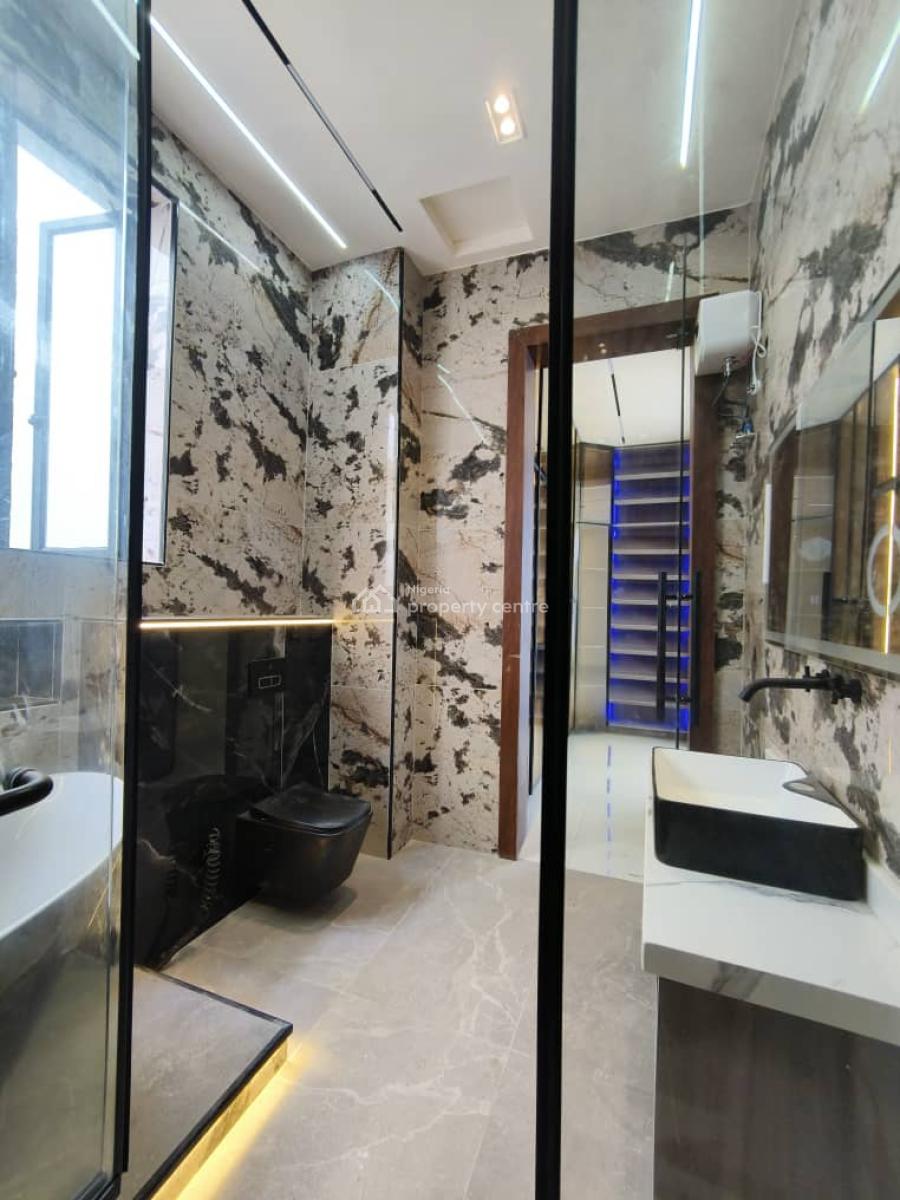 Luxurious 5 Bedroom Fully Detached Plus Bq and Swimming Pool., Chevron, Lekki, Lagos, Detached Duplex for Sale