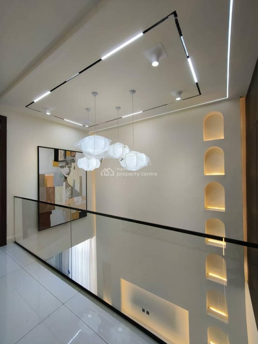 Luxurious 5 Bedroom Fully Detached Plus Bq and Swimming Pool., Chevron, Lekki, Lagos, Detached Duplex for Sale