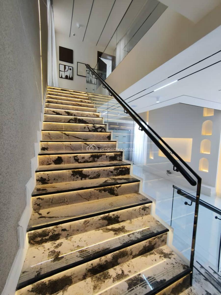 Luxurious 5 Bedroom Fully Detached Plus Bq and Swimming Pool., Chevron, Lekki, Lagos, Detached Duplex for Sale