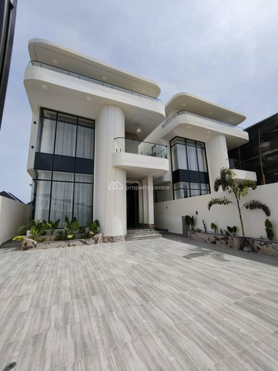 Luxurious 5 Bedroom Fully Detached Plus Bq and Swimming Pool., Chevron, Lekki, Lagos, Detached Duplex for Sale