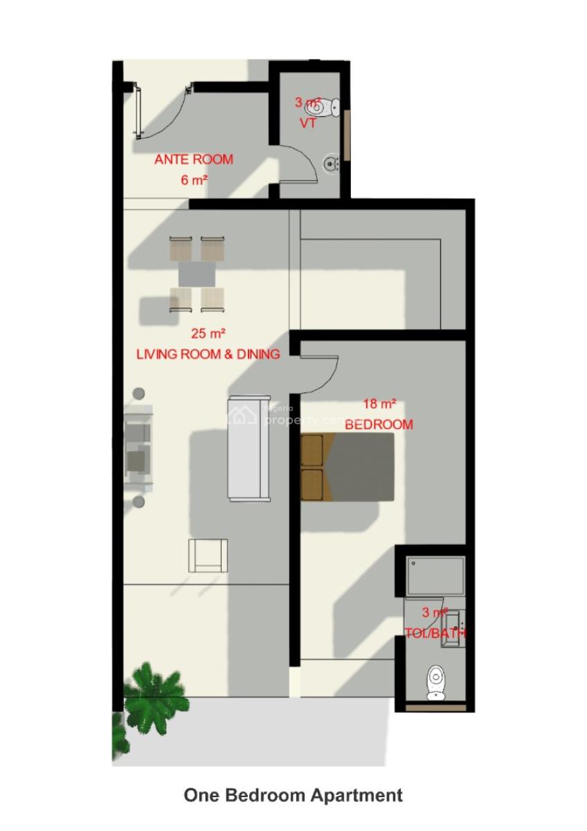 2 Bedroom Apartment, Lekki Phase 1, Lekki, Lagos, Flat / Apartment for Sale