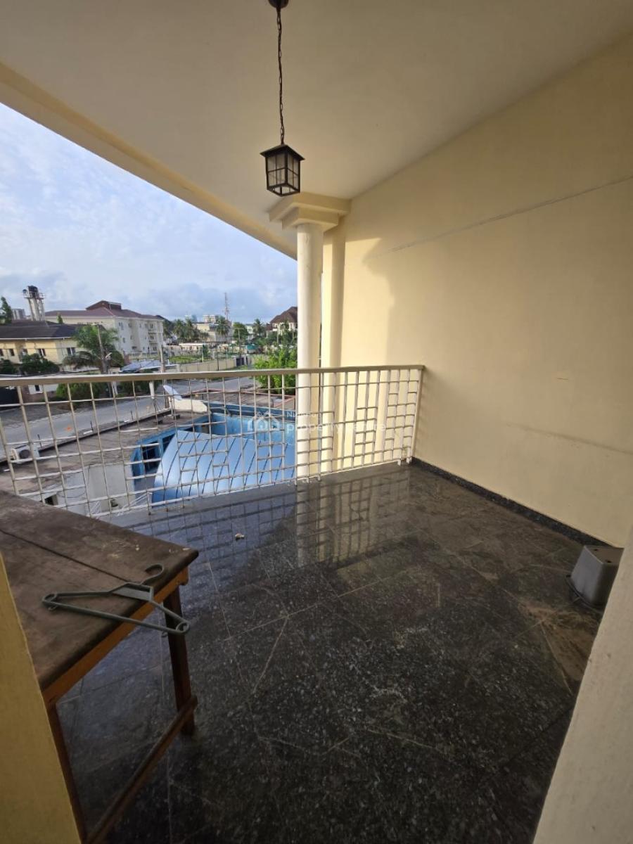 Standard 3 Bedroom Flat with No Bq Within Osborne- Estate, Osborne, Ikoyi, Lagos, Flat / Apartment for Rent