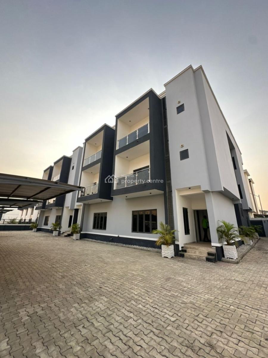 Brand New 4 Bedroom Terrace Duplex with Bq and Family Lounge, Gilmore, Jahi, Abuja, Terraced Duplex for Sale