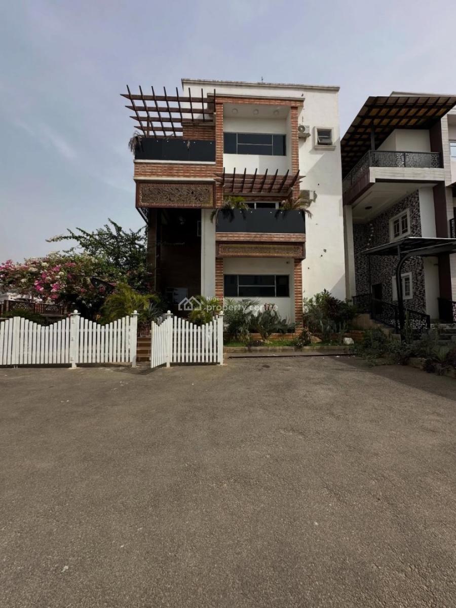 4 Bedroom Duplex + Boys Quarters 2 Living Rooms, Katampe Extension, Katampe, Abuja, Terraced Duplex for Sale