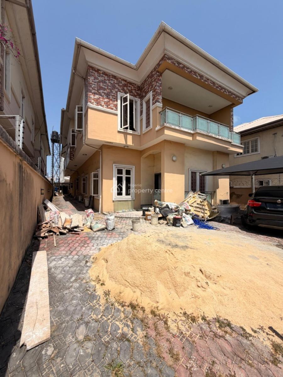 5 Bedroom Detached House, Lekki Phase 1, Lekki, Lagos, Semi-detached Duplex for Rent