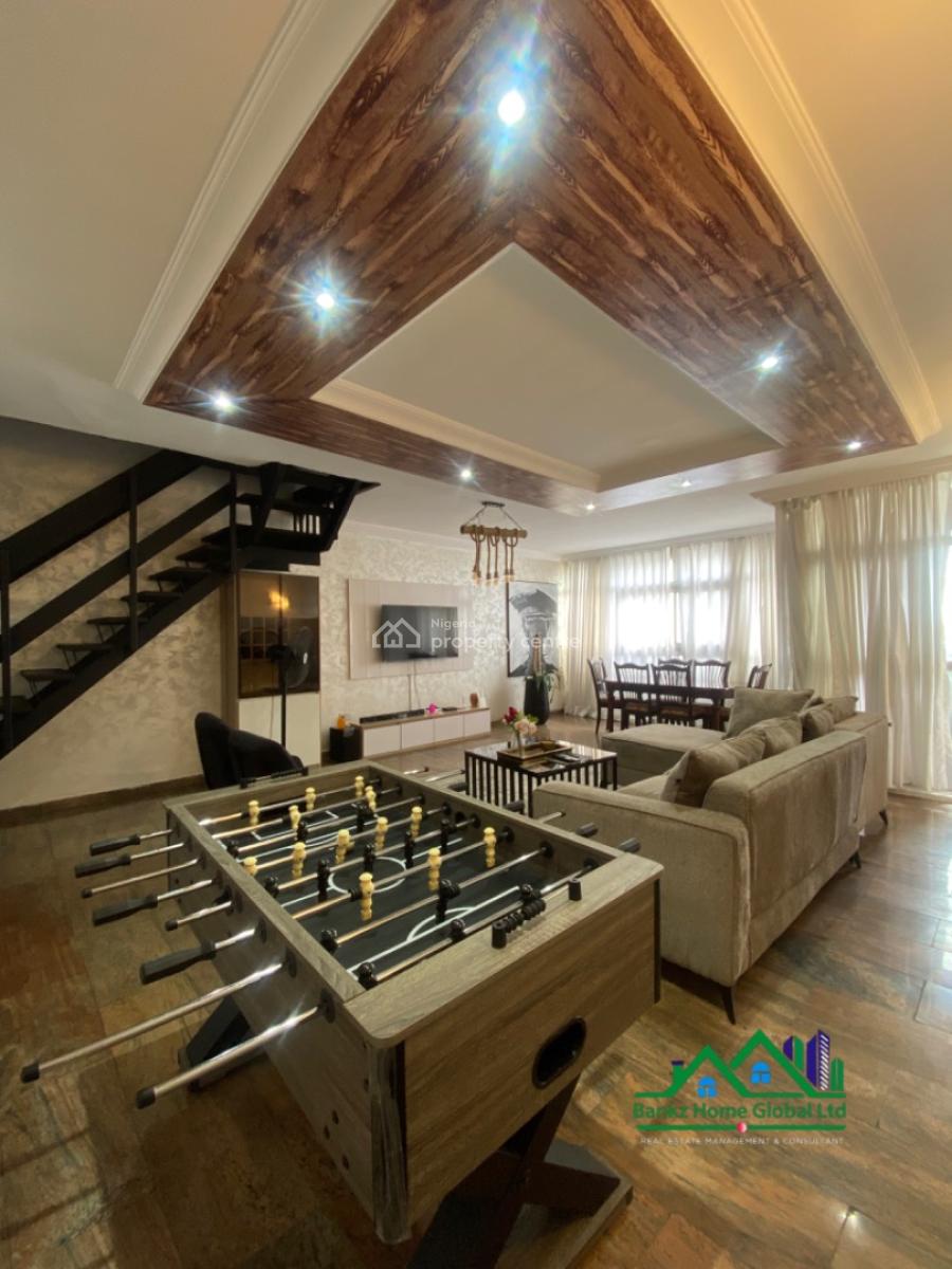 Fully Furnished 3 Bedroom Maisonette, Victoria Island (vi), Lagos, House for Rent