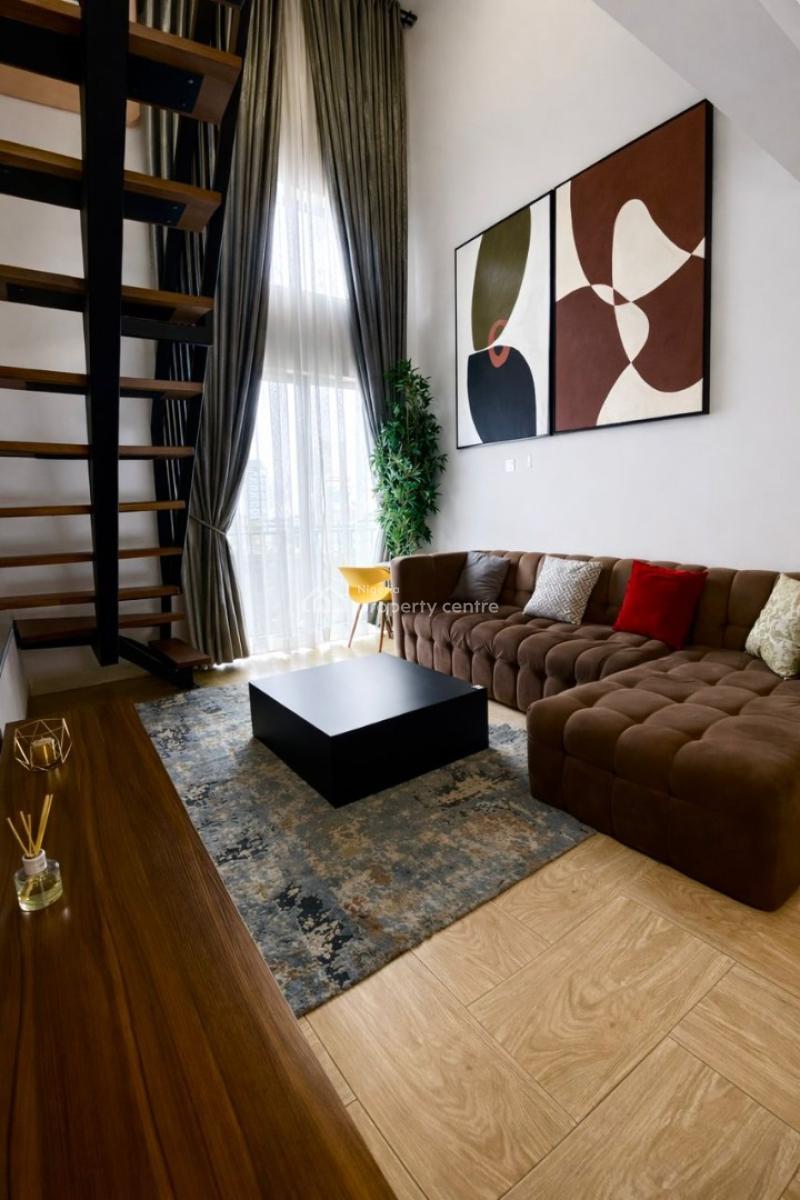 Luxury Stylish Loft Studio Apartment with Juliet Balcony and City View, Yaba, Lagos, Flat / Apartment Short Let