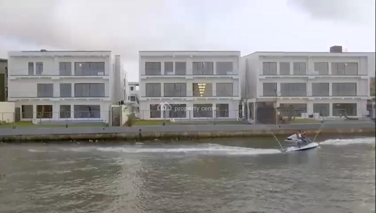 Sitting on 1000sqm and Waterfront, 5 Bedroom, Elevator, Pool, Banana Island, Ikoyi, Lagos, Detached Duplex for Sale