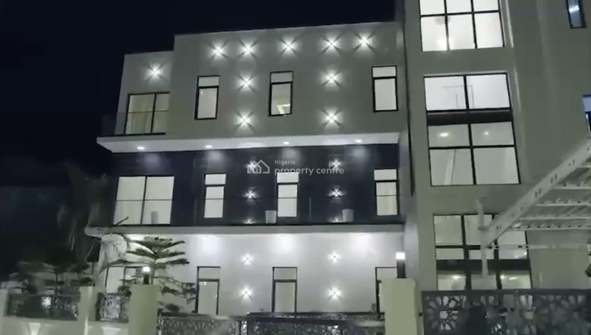 Sitting on 1000sqm and Waterfront, 5 Bedroom, Elevator, Pool, Banana Island, Ikoyi, Lagos, Detached Duplex for Sale