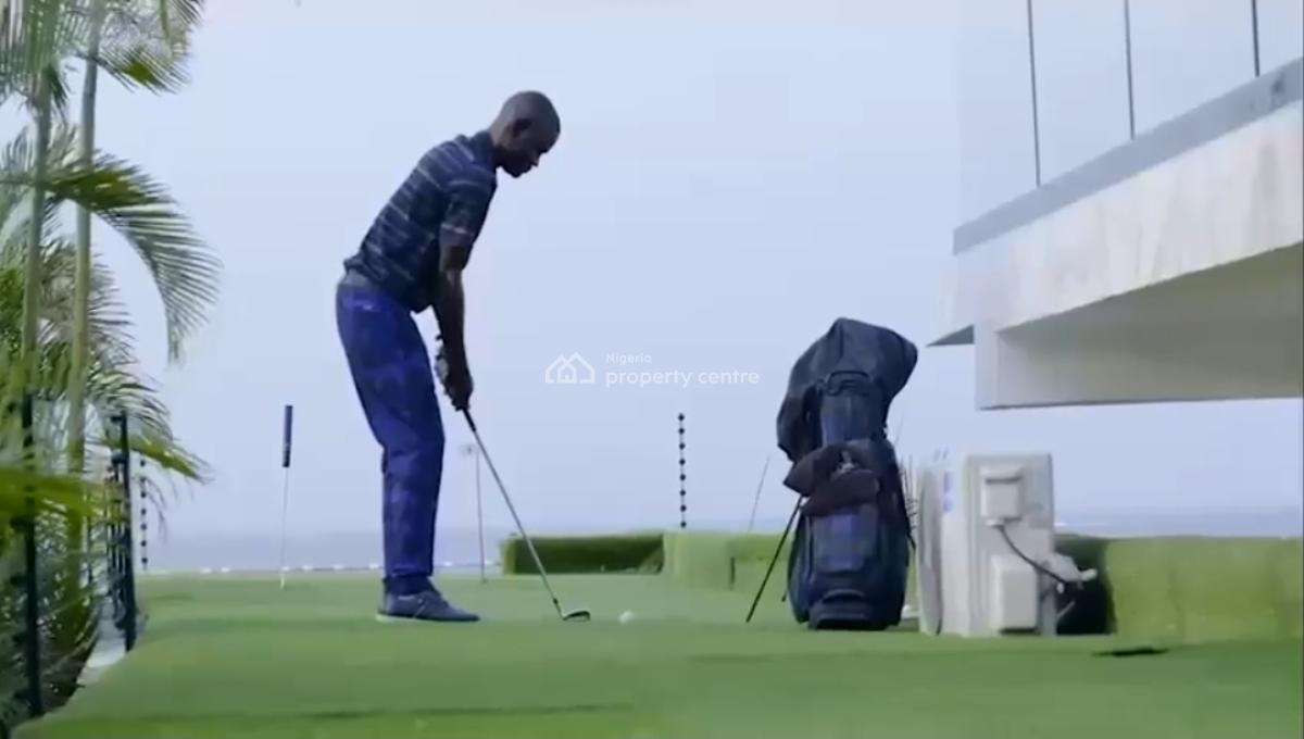 Sitting on 1000sqm and Waterfront, 5 Bedroom, Elevator, Pool, Banana Island, Ikoyi, Lagos, Detached Duplex for Sale