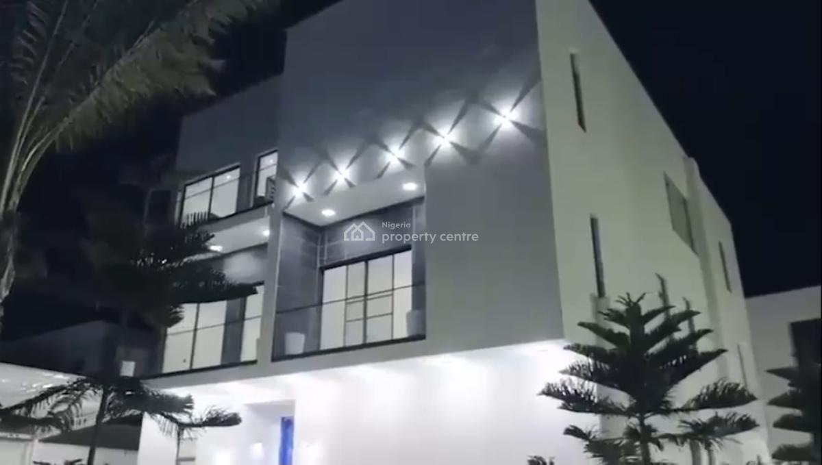 Sitting on 1000sqm and Waterfront, 5 Bedroom, Elevator, Pool, Banana Island, Ikoyi, Lagos, Detached Duplex for Sale