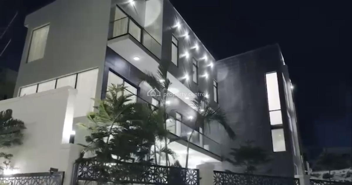 Waterfront 5 Bedroom on 800sqm Land, Elevator, Swimming Pool, Banana Island, Ikoyi, Lagos, Detached Duplex for Sale