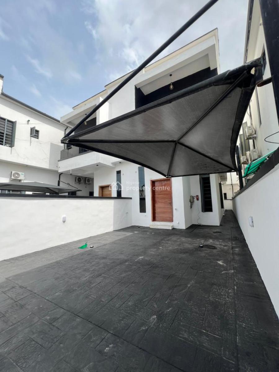 Stunning Newly Built 4 Bedroom Semi Detached Duplex in a Secure Estate, Ikota Gra, Ikota, Lekki, Lagos, Semi-detached Duplex for Rent