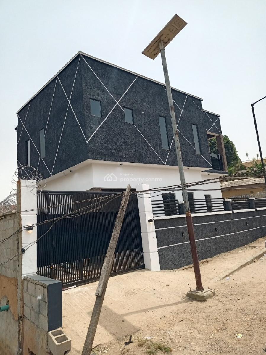 Newly Built 4 Bedroom Detached Duplex, Off Ogunnusi Road Opposite Omole Phase 1, Ojodu, Lagos, Detached Duplex for Sale