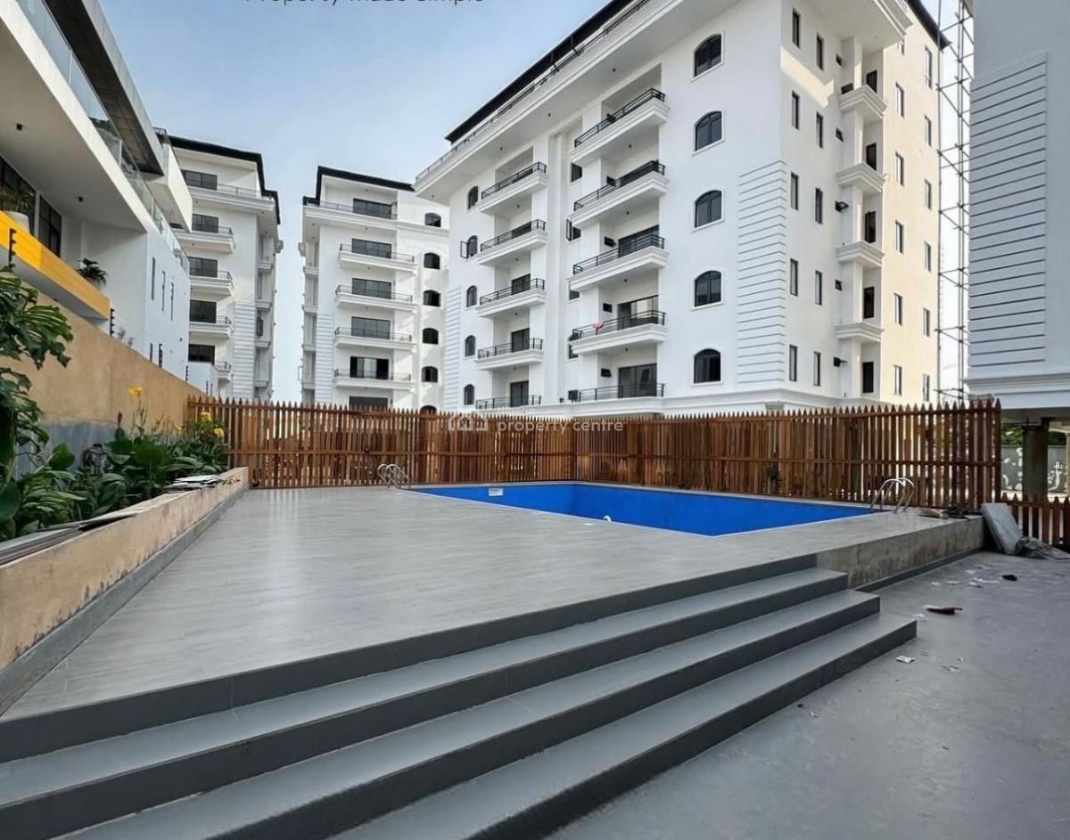 Newly Built 2bedroom Fully Service Luxury Apartment with Swimming Pool, Lekki Phase 1, Lekki Phase 1, Lekki, Lagos, Flat / Apartment for Rent