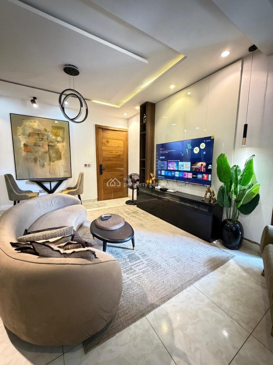 Luxury 1 Bedroom Apartment with Pool and Balconies, Ikate, Lekki, Lagos, Mini Flat (room and Parlour) Short Let