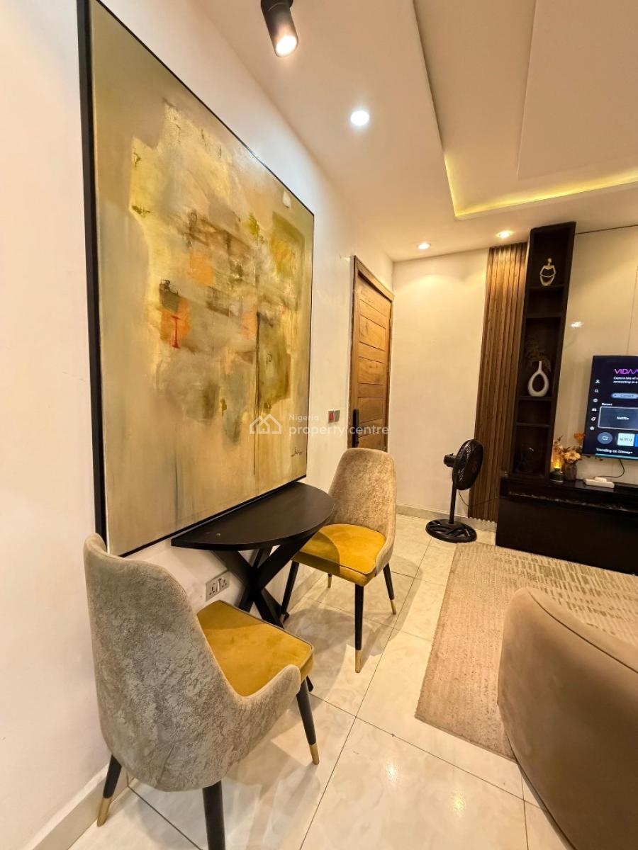 Luxury 1 Bedroom Apartment with Pool and Balconies, Ikate, Lekki, Lagos, Mini Flat (room and Parlour) Short Let