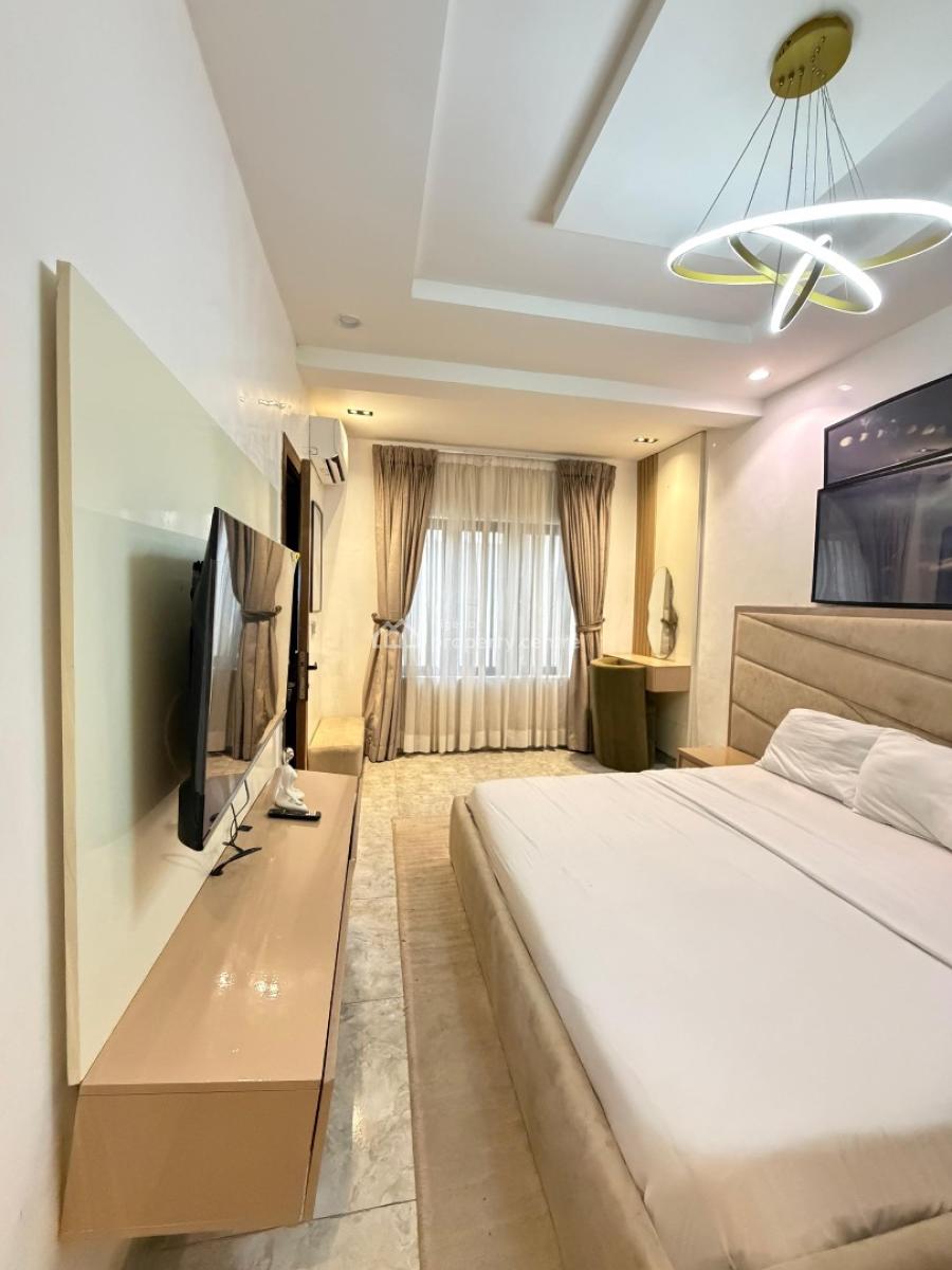 Luxury 1 Bedroom Apartment with Pool and Balconies, Ikate, Lekki, Lagos, Mini Flat (room and Parlour) Short Let