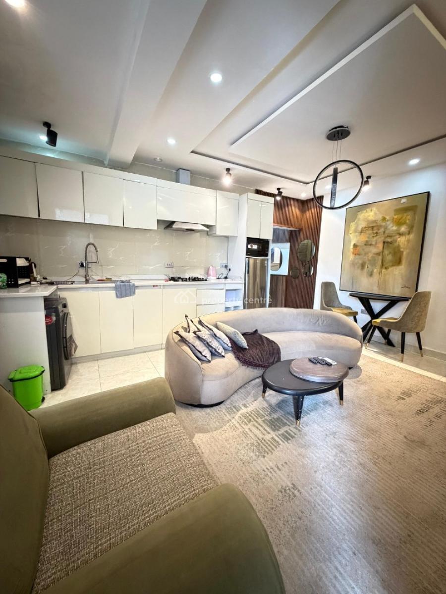 Luxury 1 Bedroom Apartment with Pool and Balconies, Ikate, Lekki, Lagos, Mini Flat (room and Parlour) Short Let